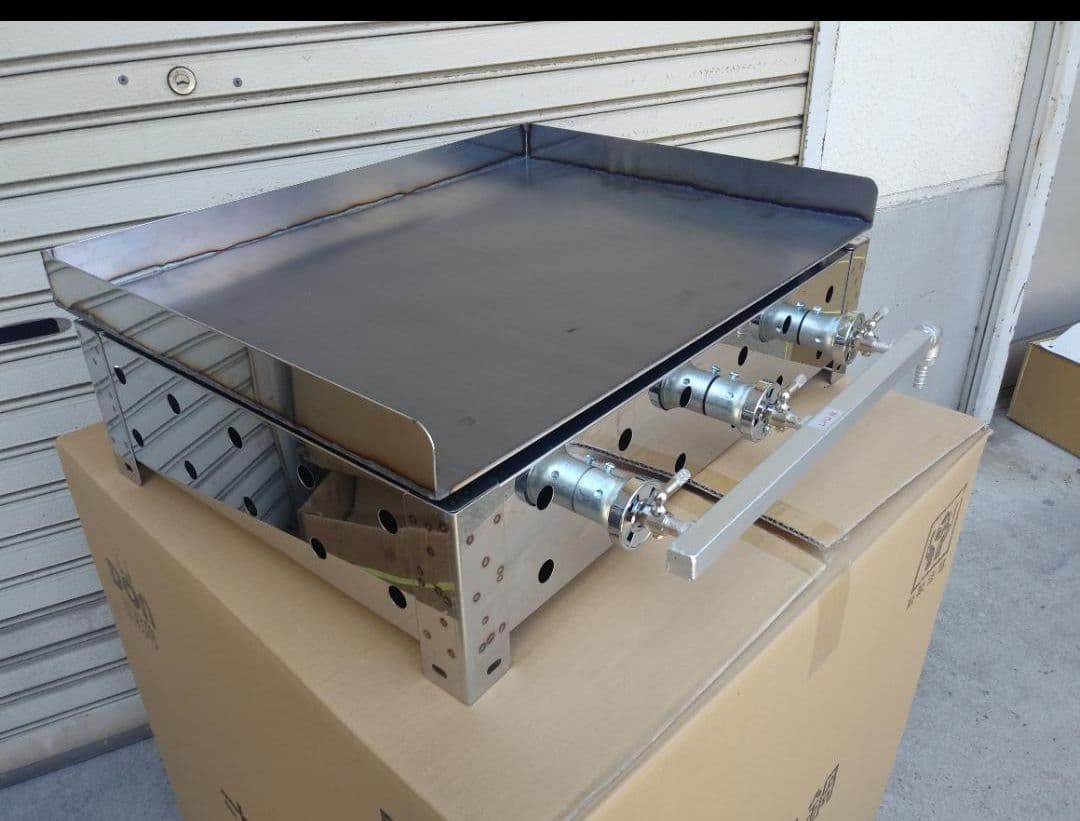 鉄板焼き　６ミリ鉄板　お好み焼きそば　学園文化祭　３辺フチ付　グリラー　キャンプ