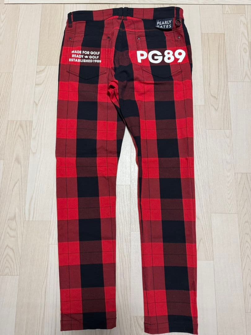 パーリーゲイツ　チェック柄　メンズ　ジャケット　パンツ