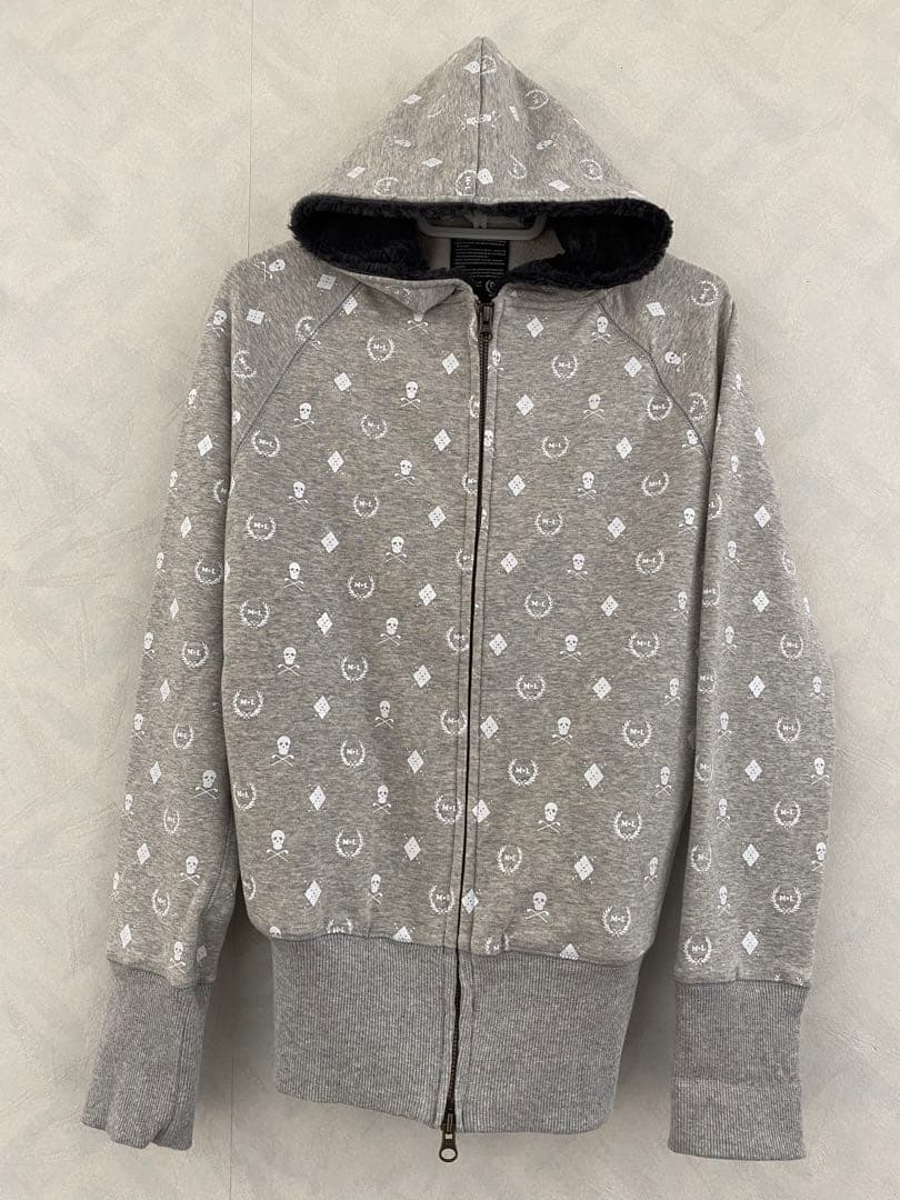 MARK&LONA パーカー M 総柄 レディース マークアンドロナ ゴルフ