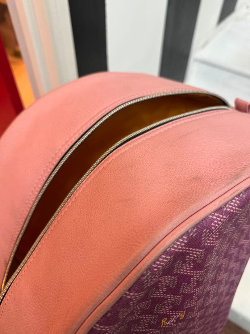 レザレクション　キャディバッグ　パープルピンク