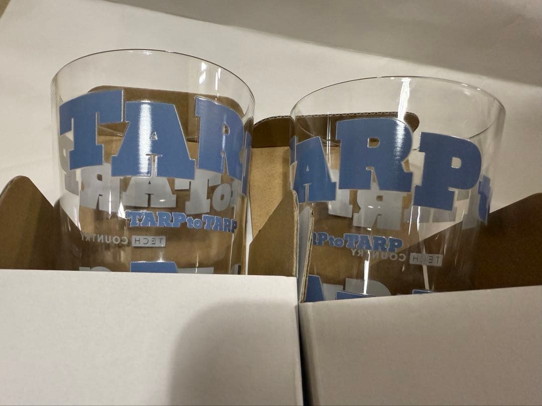 TARPtoTARP TECH COUNTRY トライタン　グラス　ブルー
