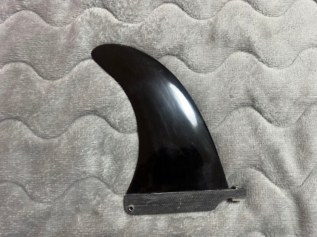 新品ドナルドタカヤマDT 7.25\" ブラックサーフボードフィン 専用ケース