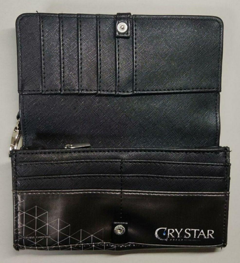 CRYSTAR クライスタ クリアポケット付きロングウォレット 零ver