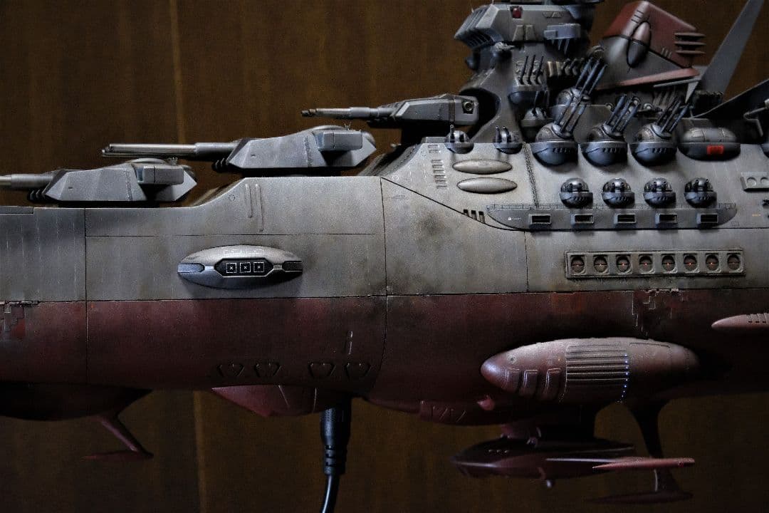 宇宙戦艦ヤマト 1/350 バンダイプラモデル 改造完成品