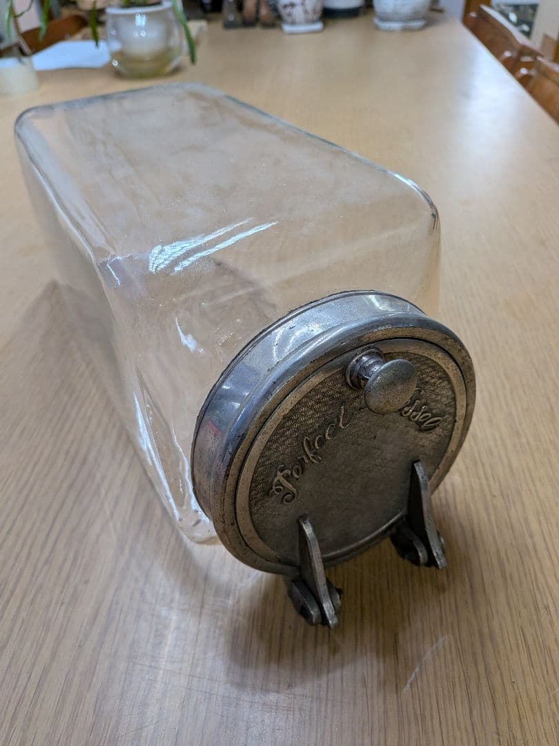 アンティーク　昭和レトロ　駄菓子屋さんお菓子入れ