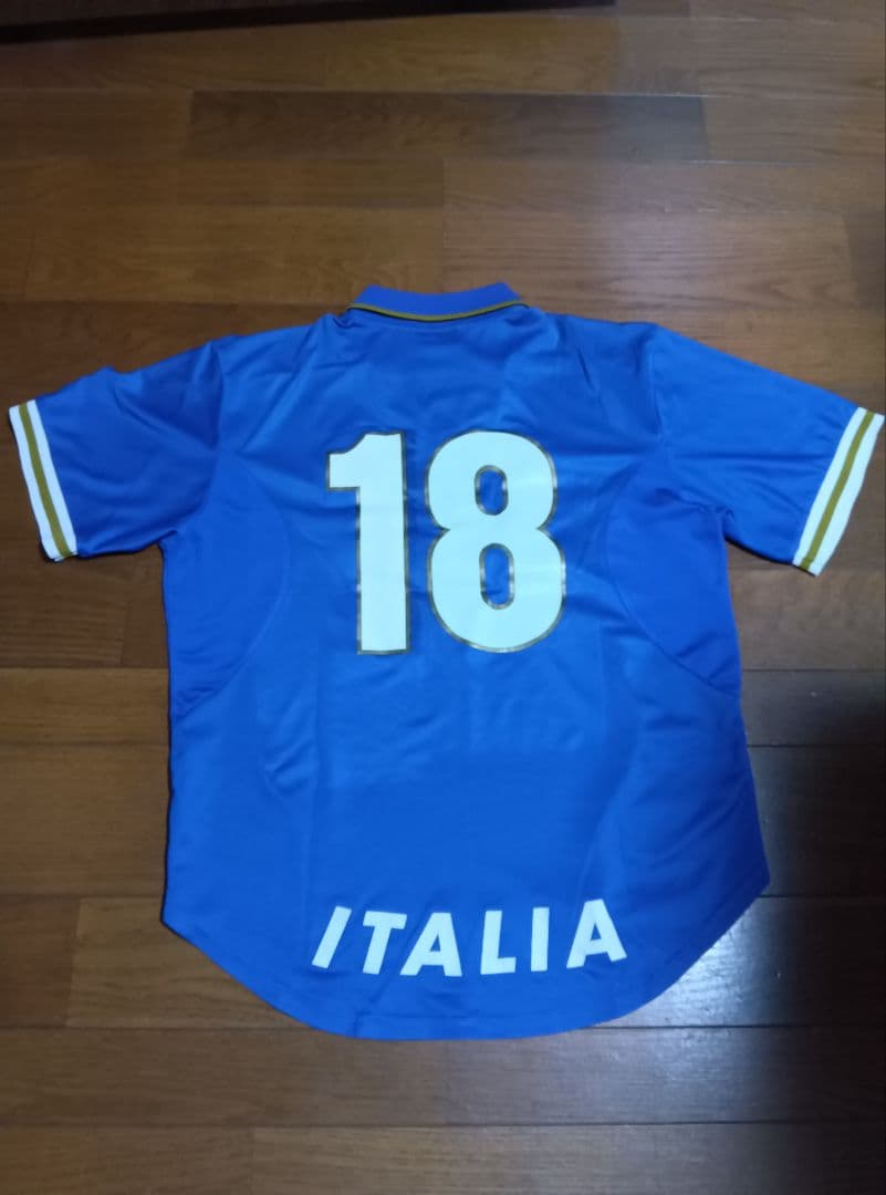 イタリア代表　96-98 バッジョ　18番　当時物　美品　正規品