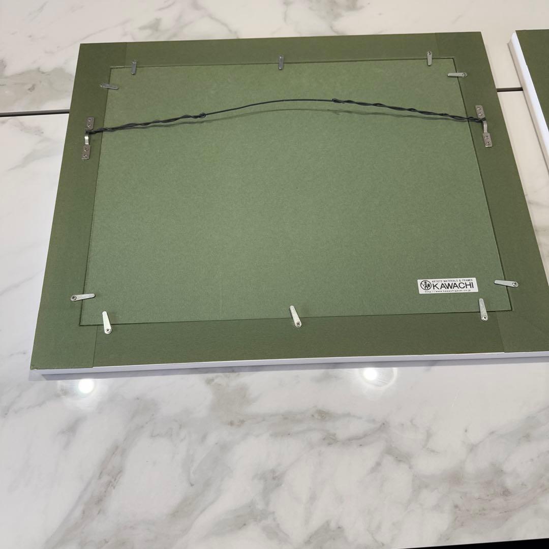 ヘザーブラウン額入り2枚セット