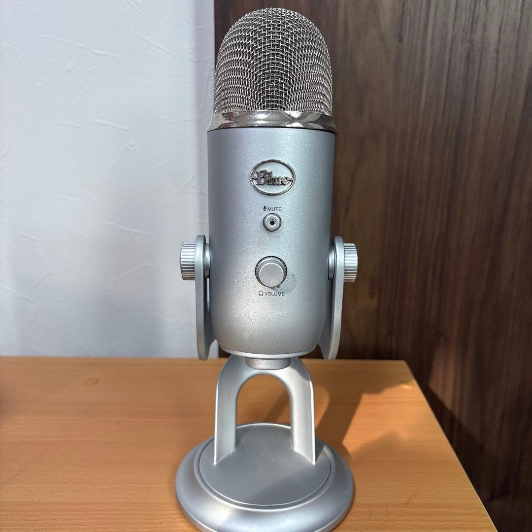 Blue Yeti シルバー USBコンデンサーマイク