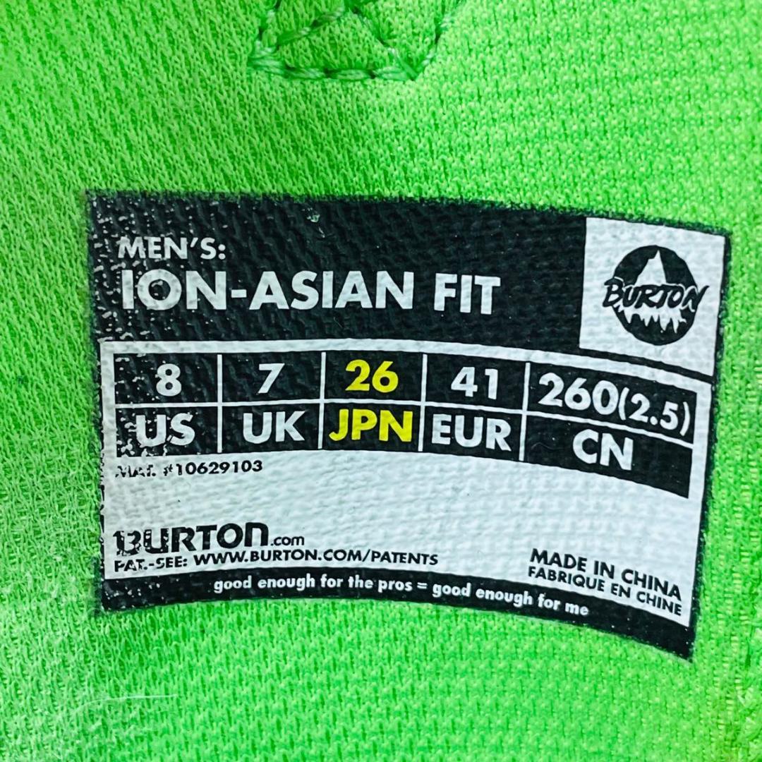 BURTON スノーボードブーツ ION-ASIAN FIT 26cm