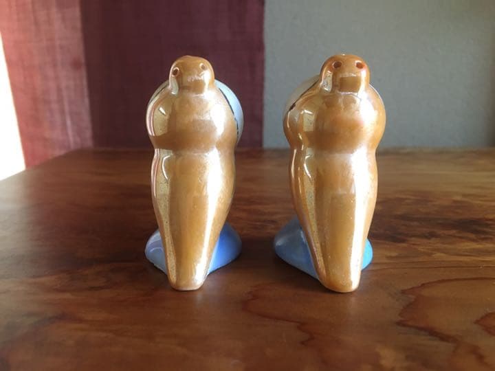 オールドノリタケ　アンティーク　　　　　　　ソルト・ペッパー入れ