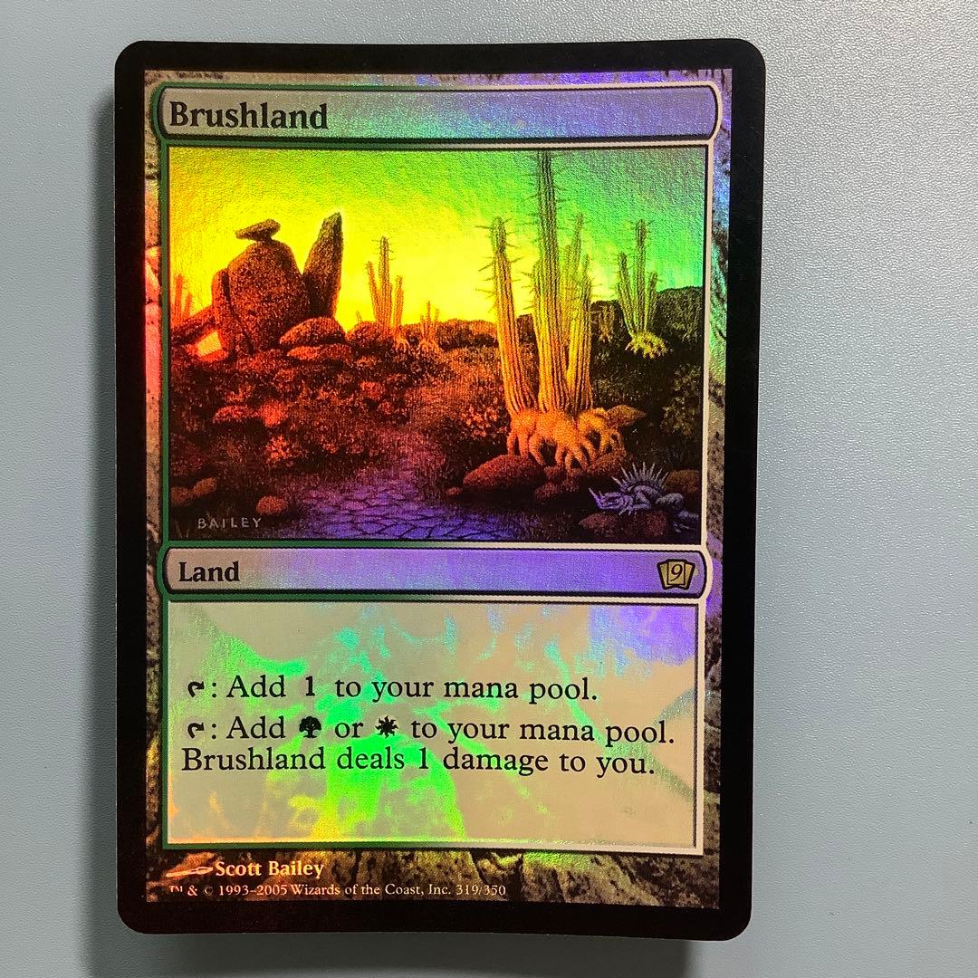 低木林地/Brushland  9ED英語foil