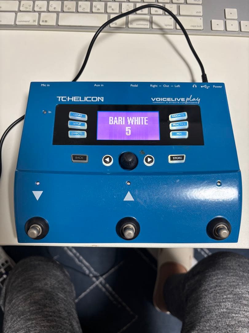 ギター TC-HELICON VoiceLive Play