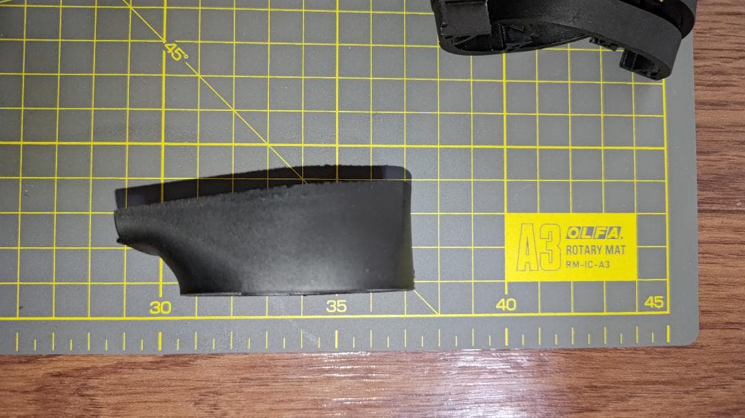 【美品】OCカーボンハンドルバーRA11+ステムRP10(サイコンマウント付き)