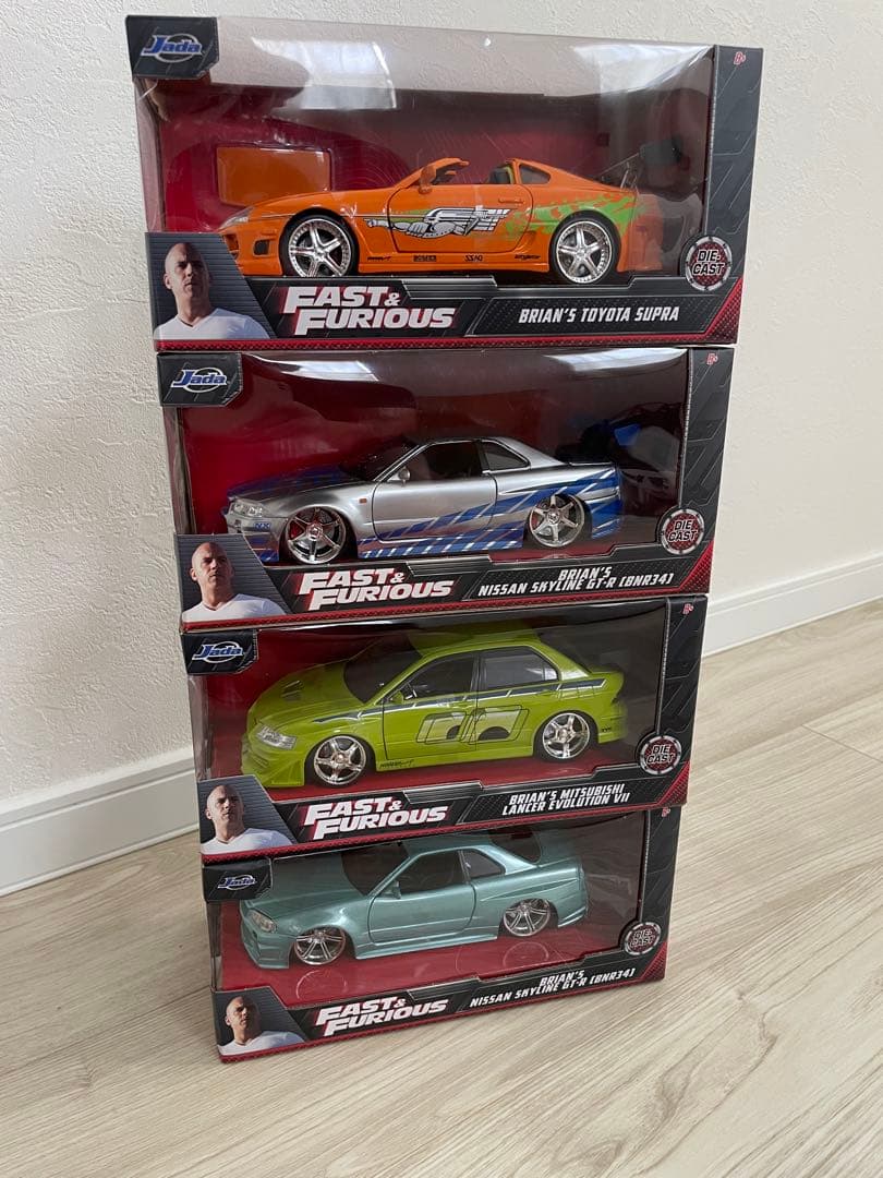 【話し中】JADATOYS 24/1 ワイルドスピード ミニカー 13台セット