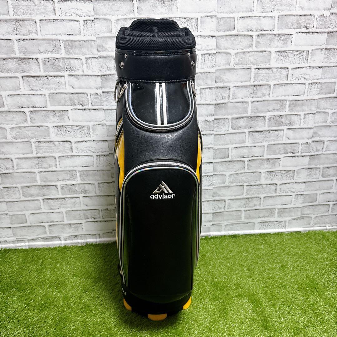 advisor メンズ　 ゴルフバッグ キャディバッグ　6口 良品