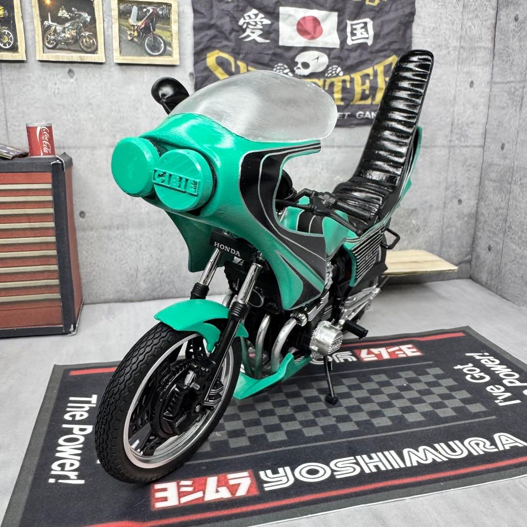バイクプラモデル（CBX完成品）