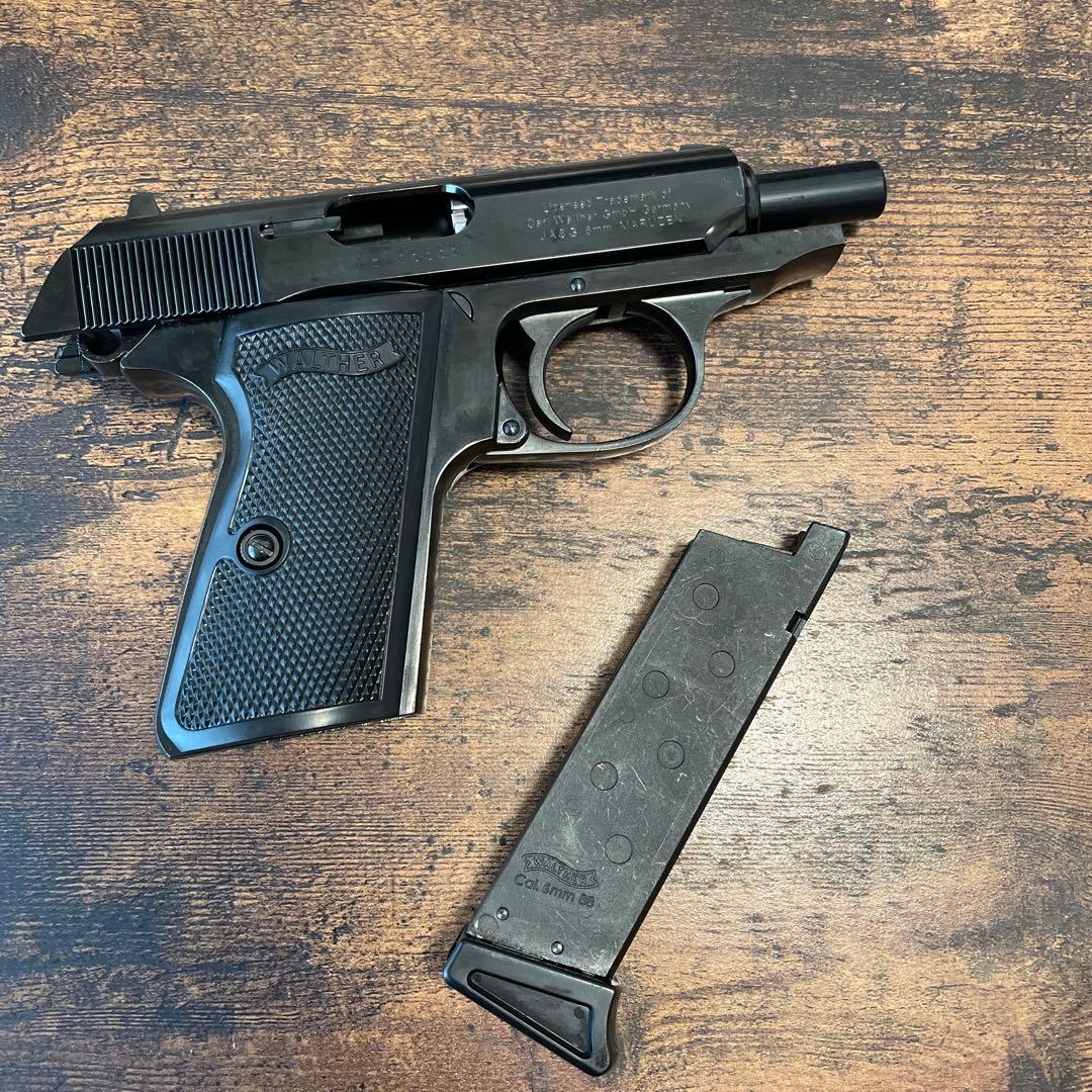 マルゼン ワルサー ニューPPK/S ブラックメタル+予備マガジン