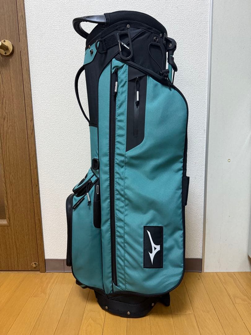 Mizuno BR-D3 キャディバッグ ブルーグリーン 5LJC213000