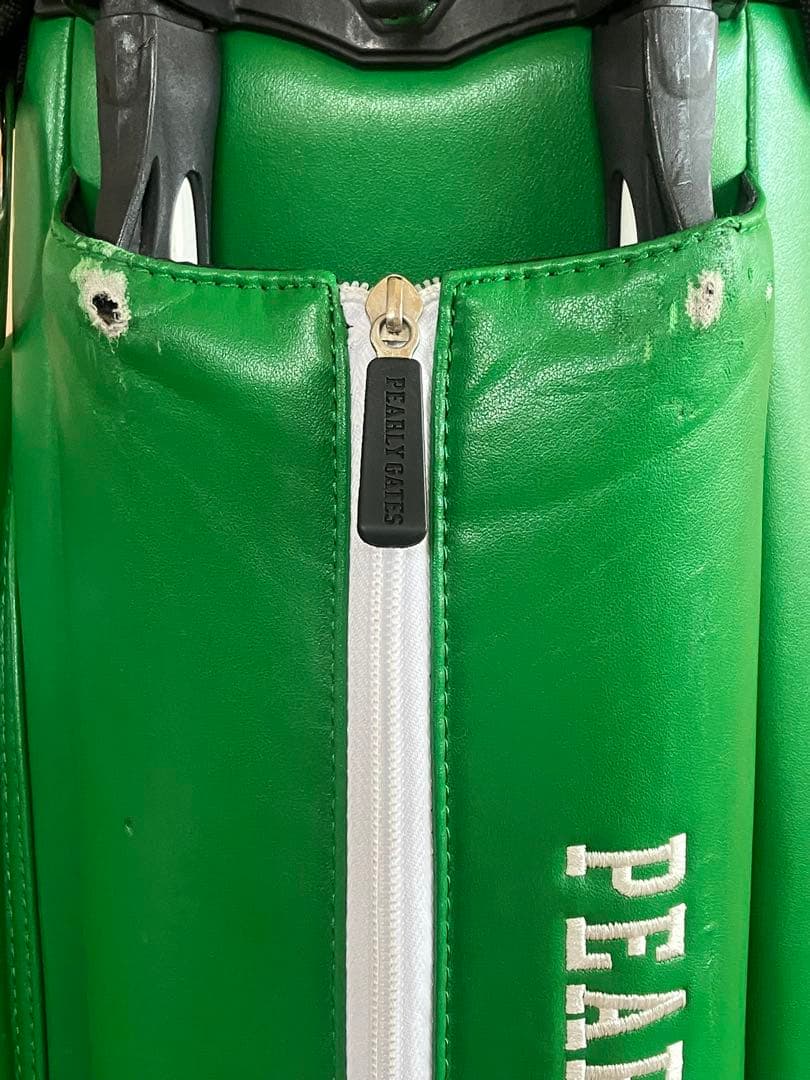 MKT！PEARLY GATES 緑色 キャディバッグ 89