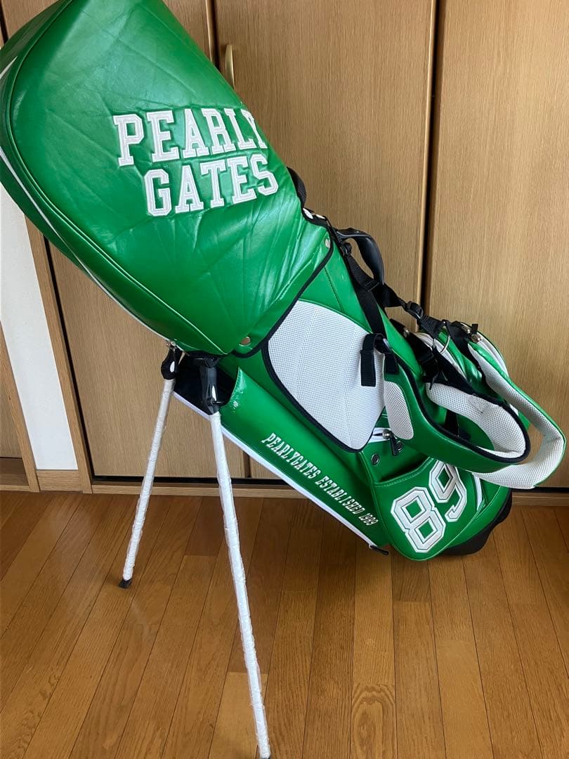 MKT！PEARLY GATES 緑色 キャディバッグ 89
