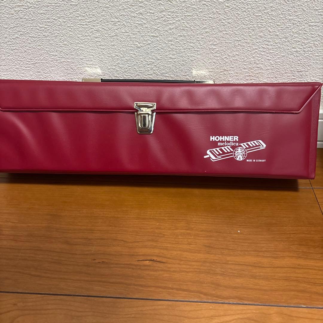 Hohner Melodica Piano 27 赤 ケース付き