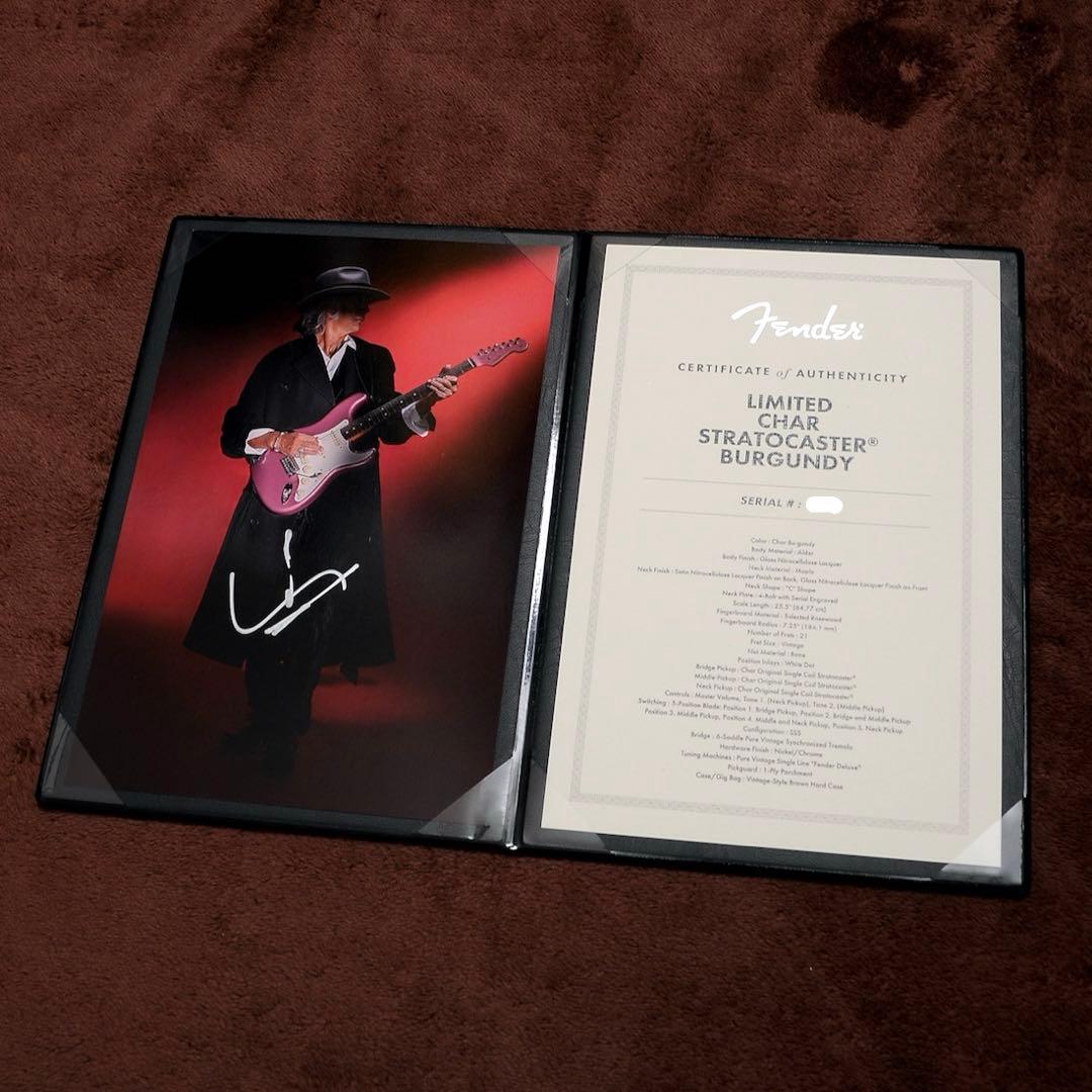 新品Fender Limited Char Stratocaster