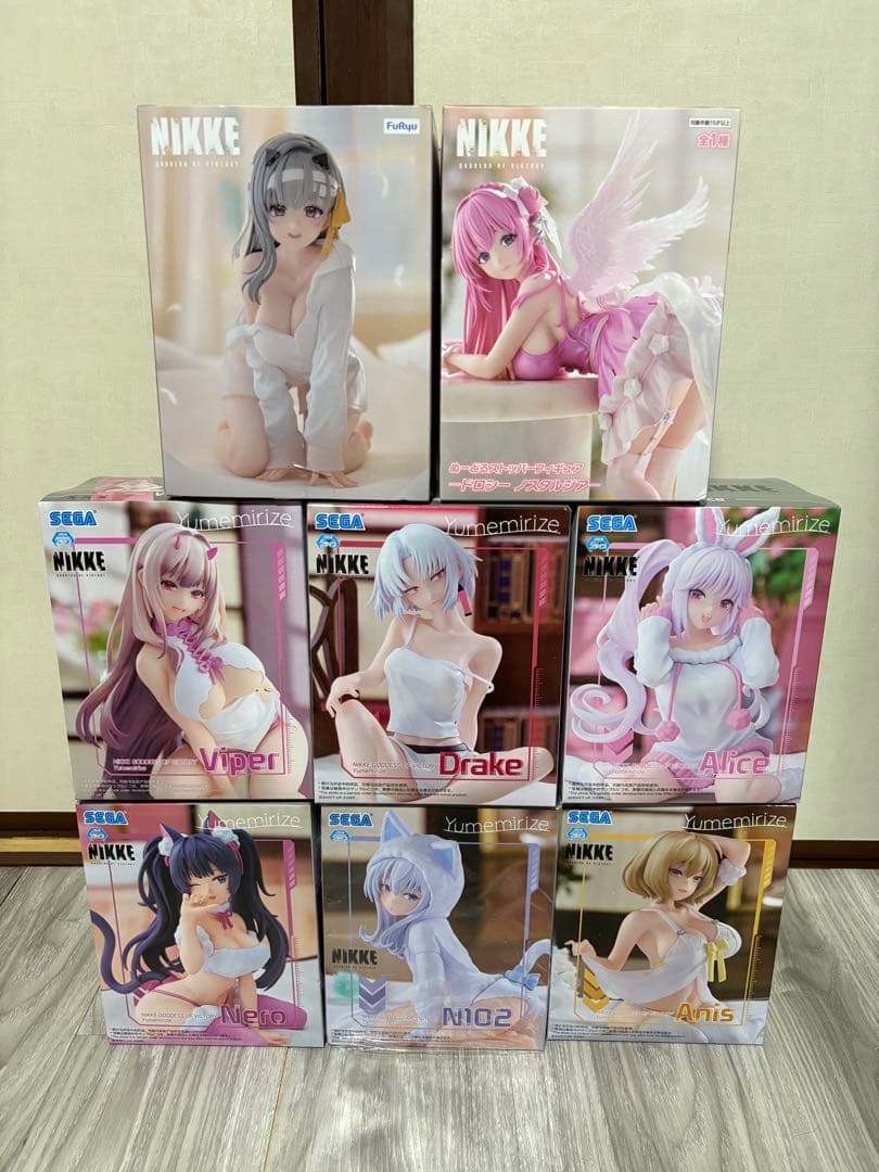 NIKKE 勝利の女神ニケ メガニケ フィギュア　まとめ売り