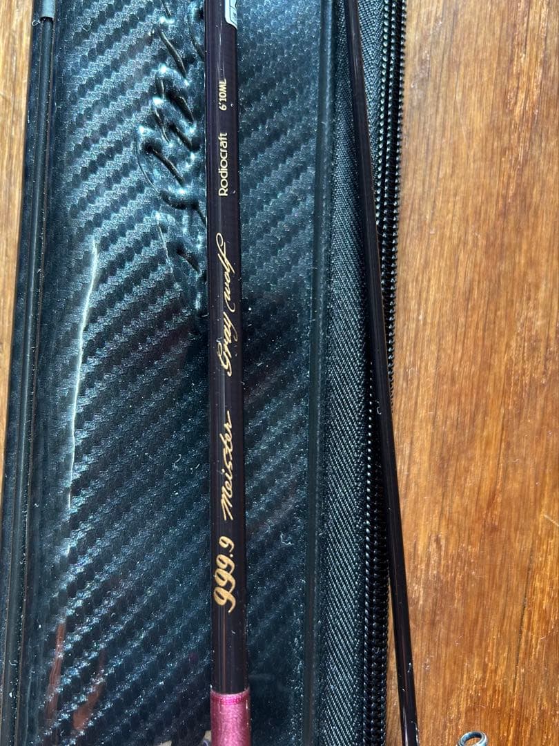 ロデオクラフト　グレイウルフ　610ML トラウト　ロッド