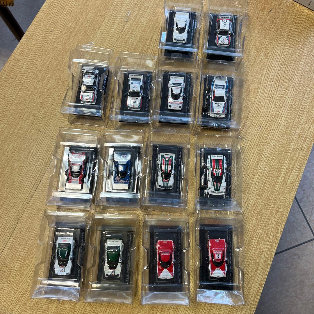 RALLY CAR COLLECTION ランチア ラスト14種14台限定セット