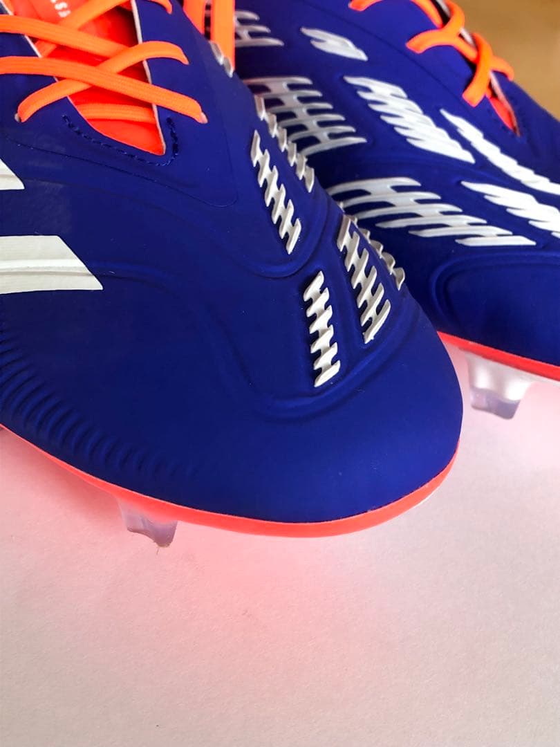 Predator FG サッカーシューズ 青/オレンジ