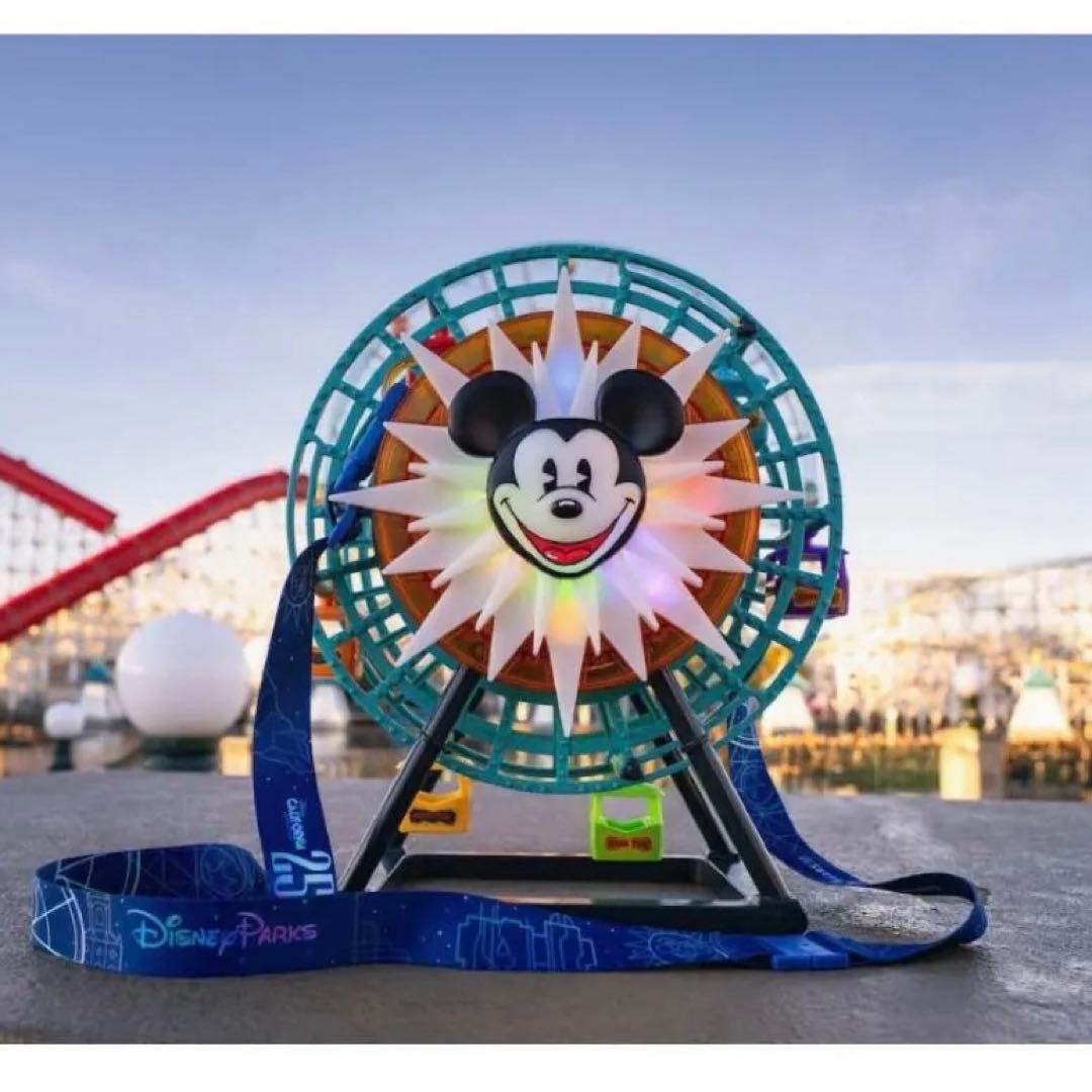 カリフォルニアディズニー 観覧車 ポップコーンバケット 25周年リーフレット付き