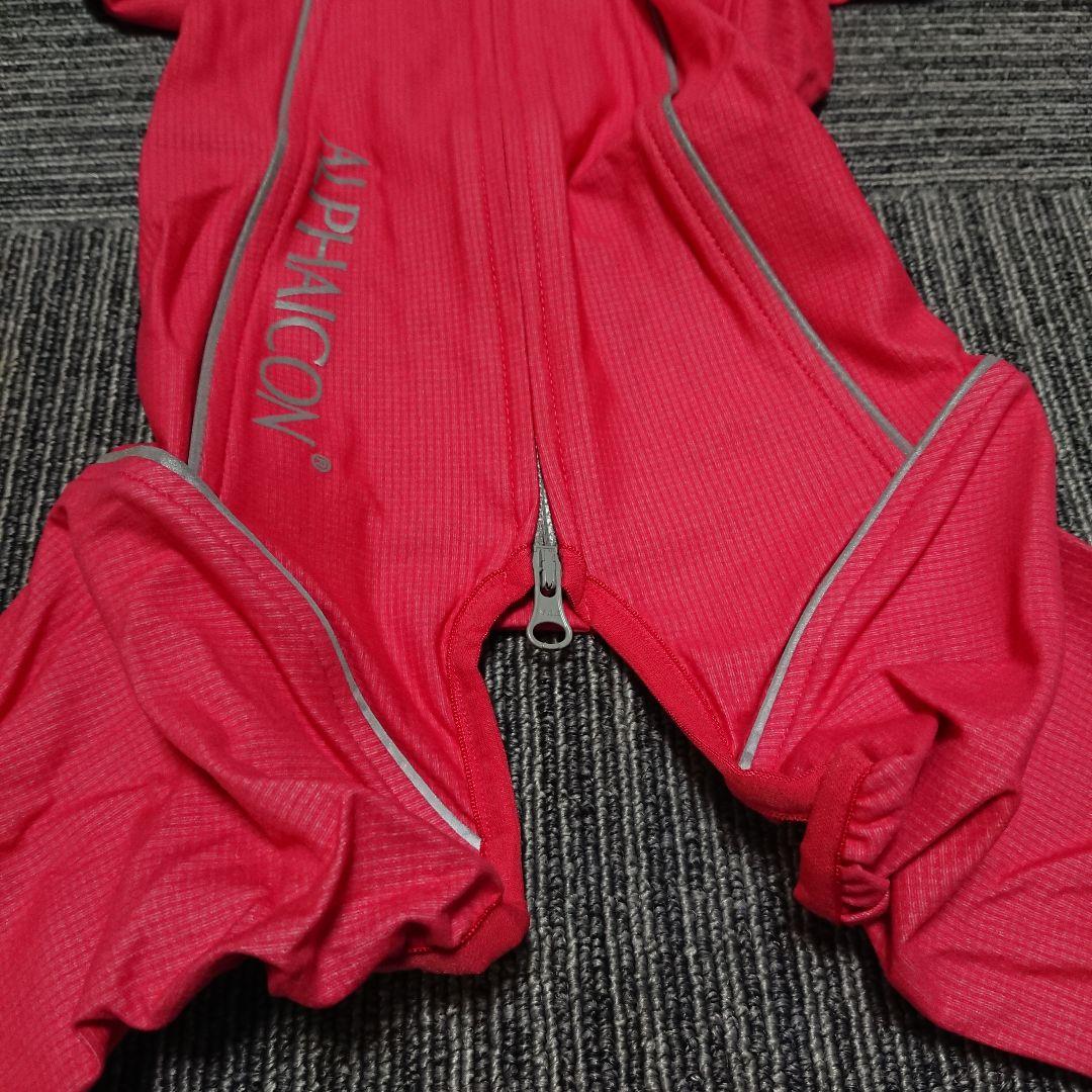 ①MLサイズ ALPHAICON レインドッグガード ピンク