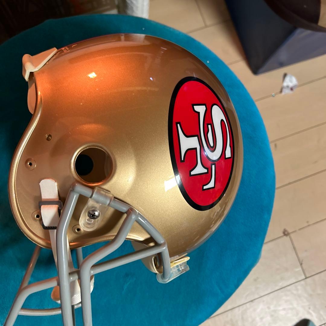 サンフランシスコ49ers ヘルメット ゴールド