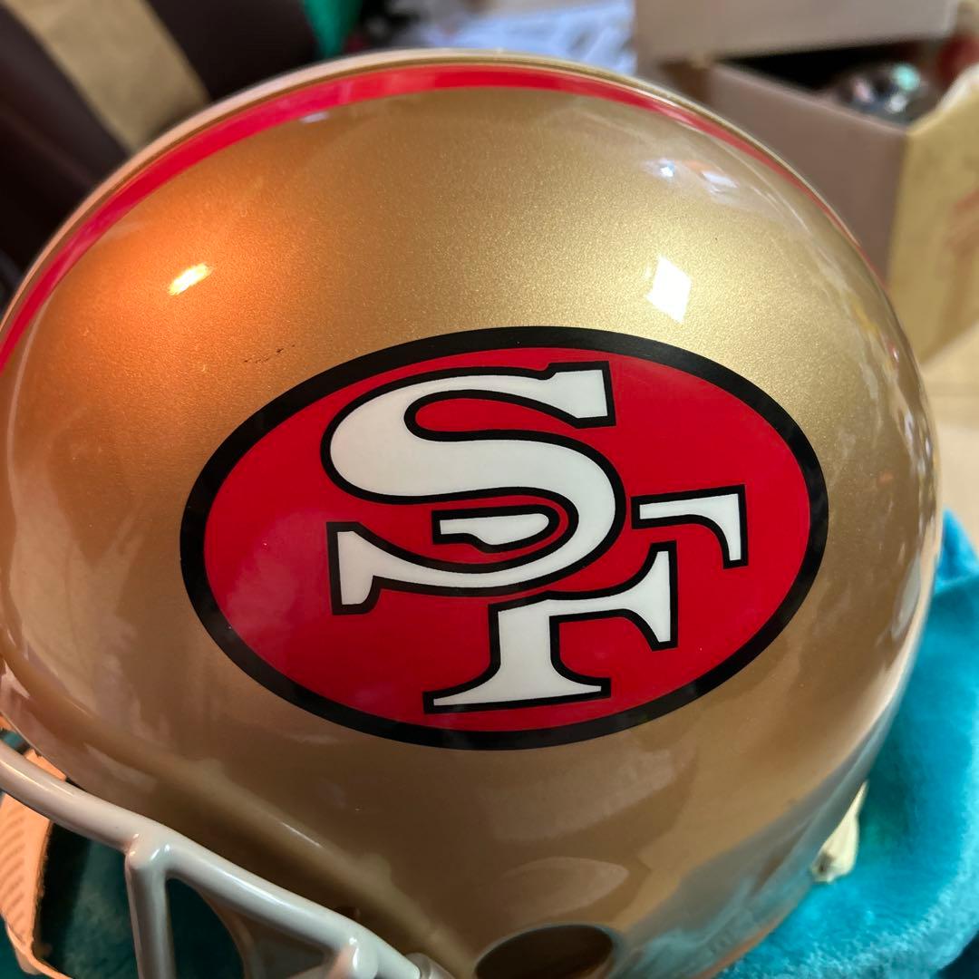 サンフランシスコ49ers ヘルメット ゴールド