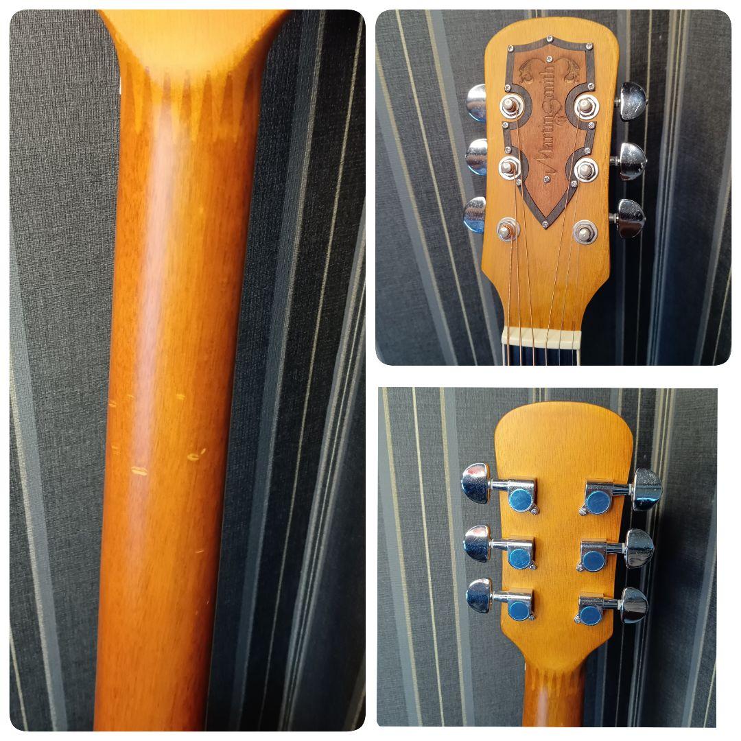 オシャレ 装飾 Martin Smith アコースティックギター アコギ 初心者