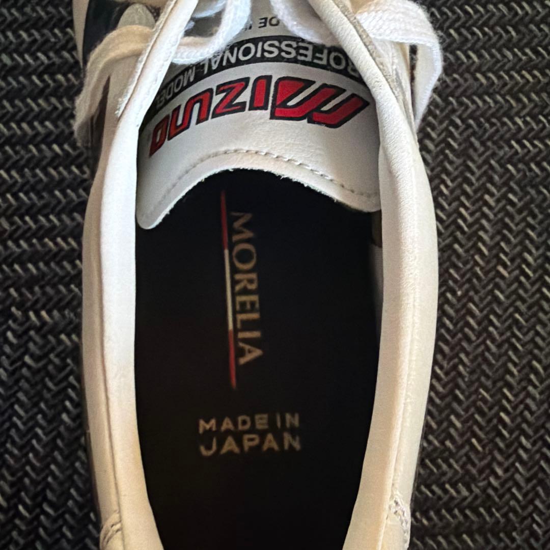 Mizuno Morelia2JAOAN サッカーシューズ ホワイト/ブラック