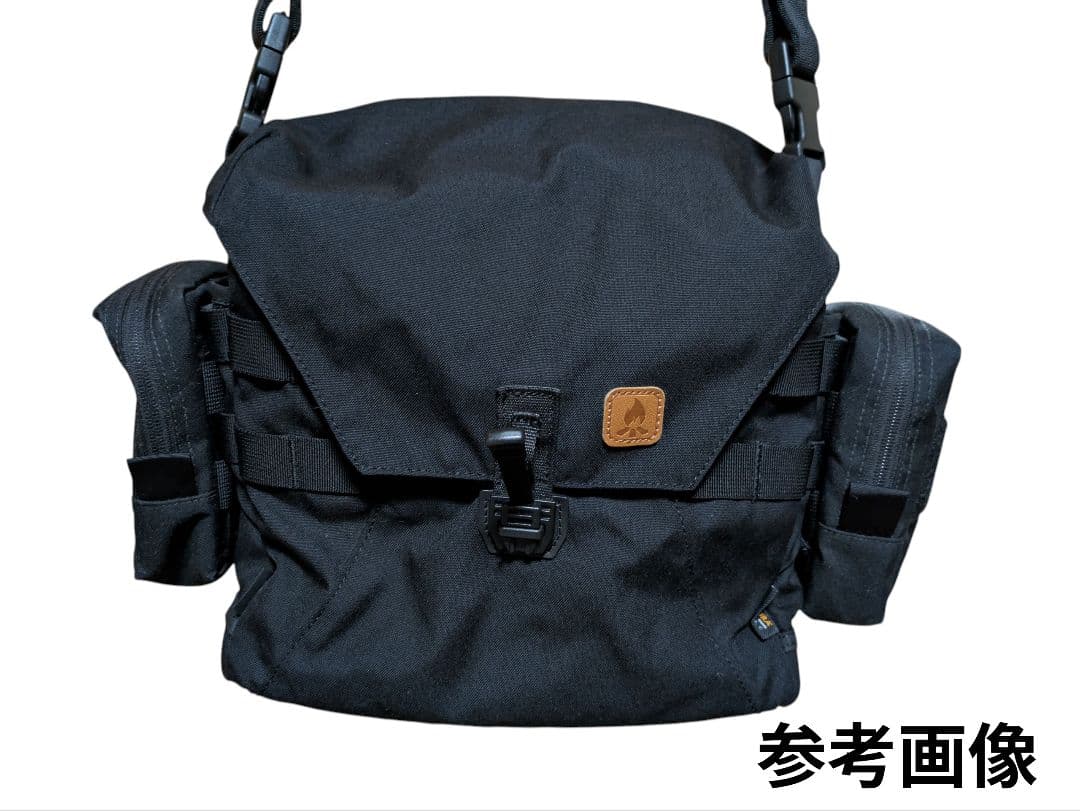 ヘリコンテックス　ブッシュクラフト ハバーサックバック　黒