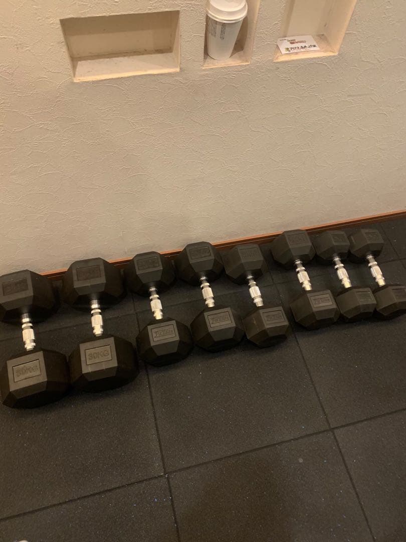 パワーラック　トレーニングベンチ ダンベルセット