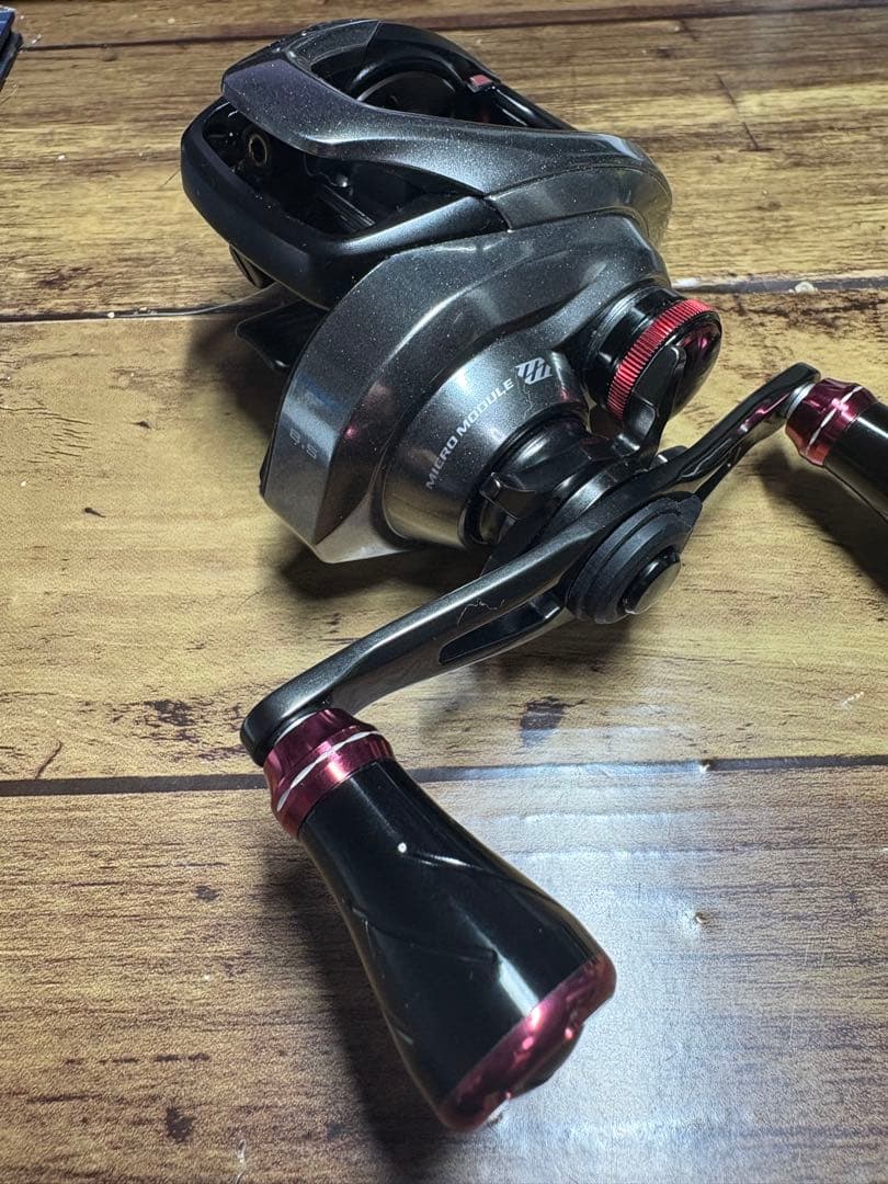 【中古】シマノ 21スコーピオンDC 151XG 左ハンドル ハンドル交換