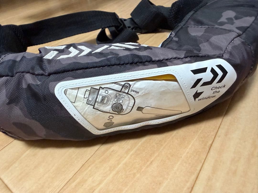 ダイワ ライフジャケット ウエストタイプ 自動・手動膨張式 TYPE-A