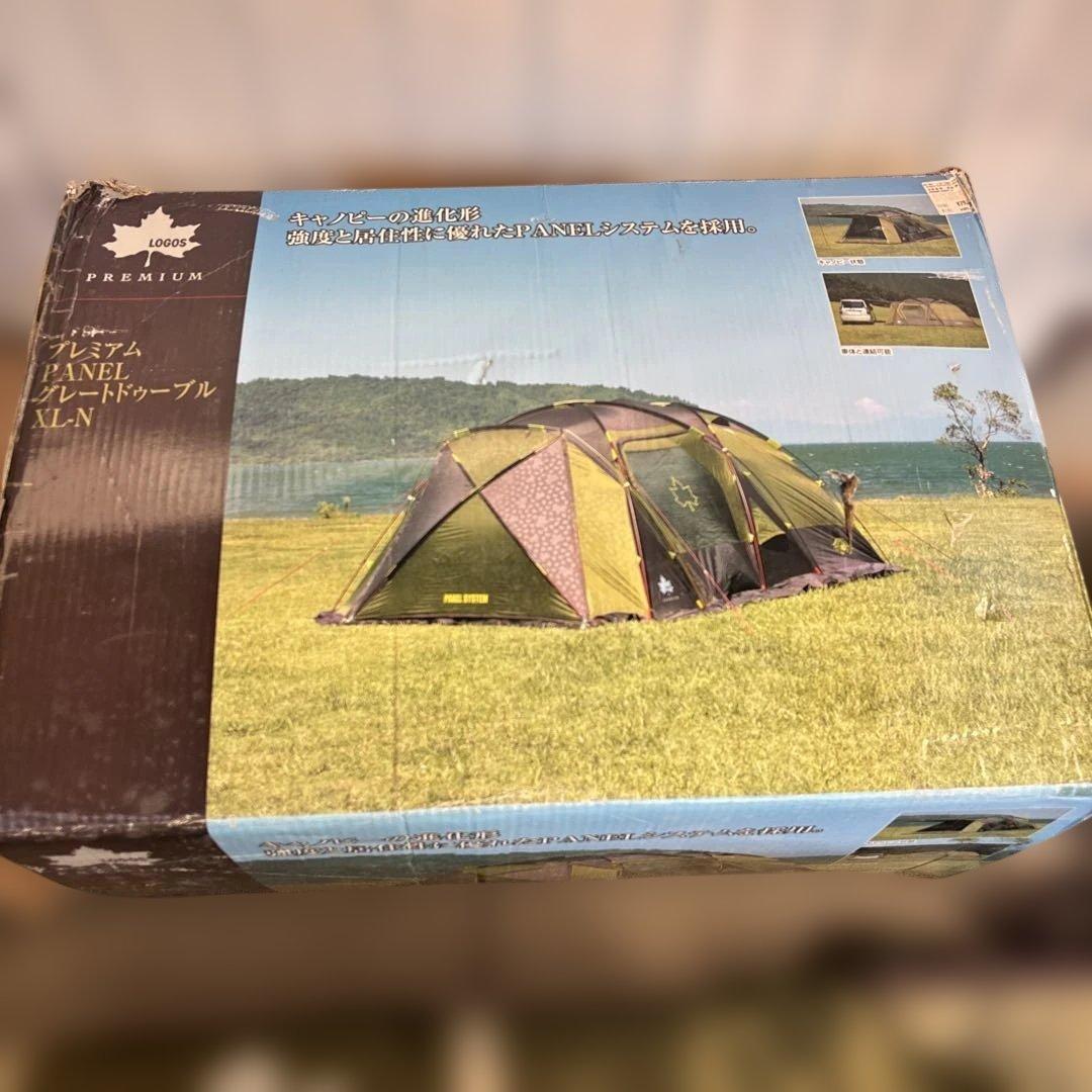 ロゴス プレミアムパネルグレードドゥーブルXL-Nキャンプテント テントシート付