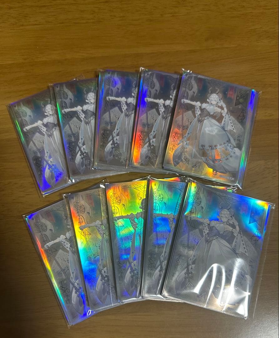 遊戯王　yudt 白銀の城のラビュリンス　スリーブ