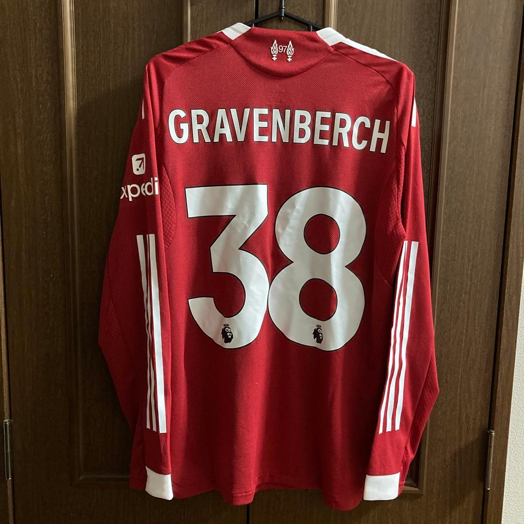 リバプール　オーセンティック　長袖　25-26 フラフェンベルク　ユニフォーム