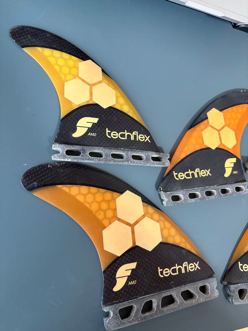 techflex AM2 サーフボードフィン 5枚セット