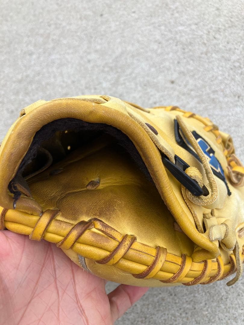 ハタケヤマ キャッチャーミット TH-258Y 軟式 大人用