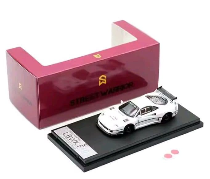 ■1/64【LBWK F40 STREET　WARRIOR】RED➕WHITE