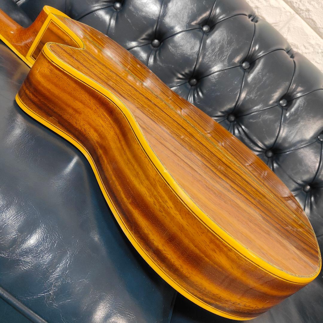 豪華アバロン！オールコア単板 アコースティックギター 龍インレイ フルコア 希少