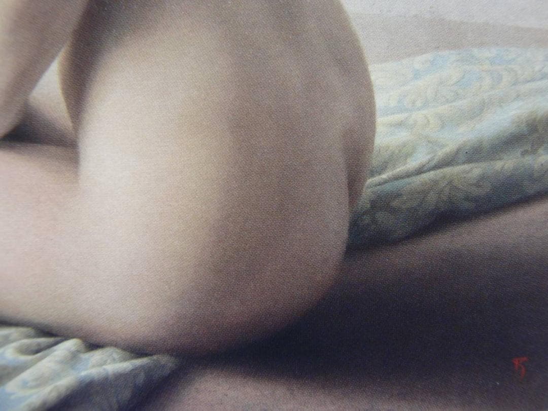 塩谷 亮、髪、厳選、希少画集・額装画、新品高級額 額装付、状態良好