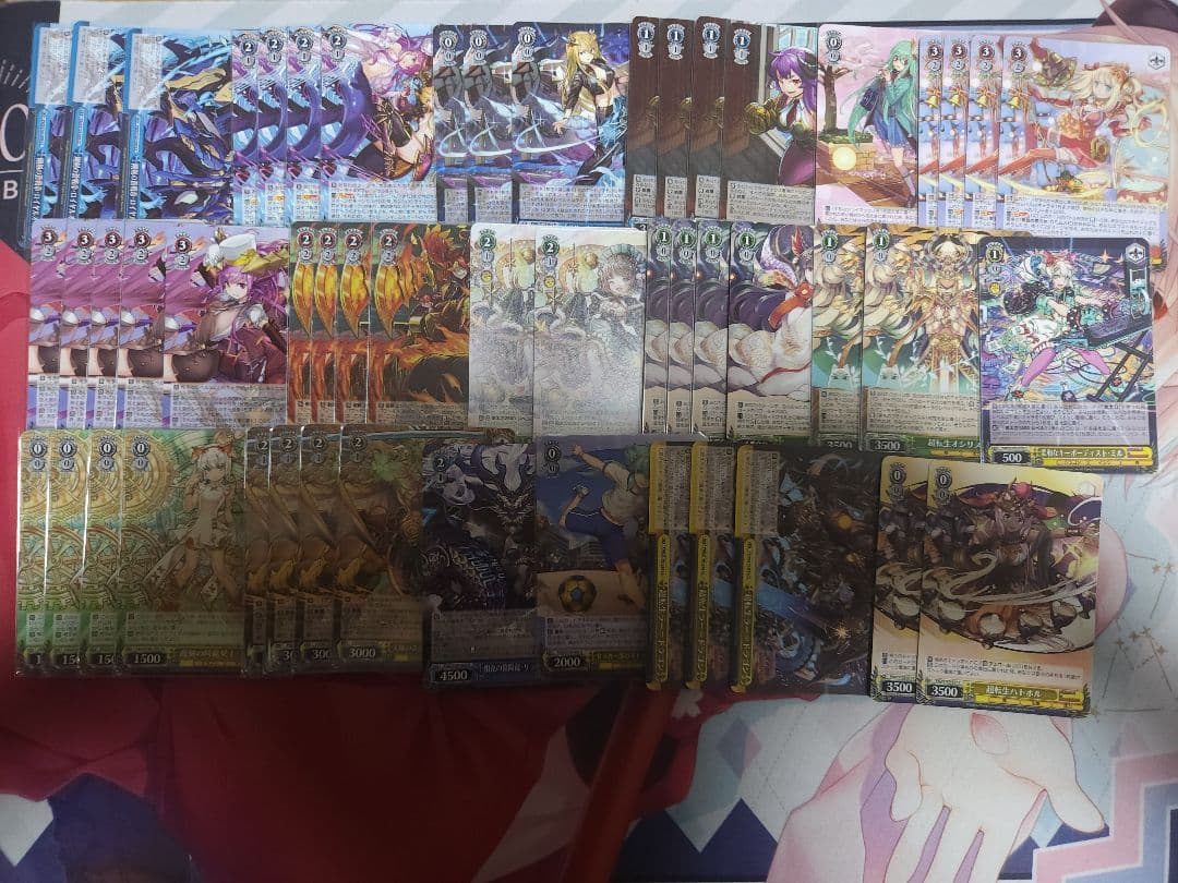 ヴァイスシュヴァルツ　パズドラ　デッキ+パーツセット