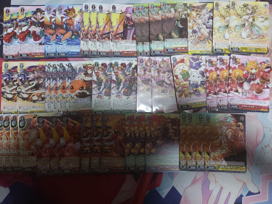 ヴァイスシュヴァルツ　パズドラ　デッキ+パーツセット